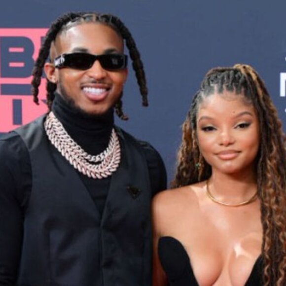 Palm Angels PERI007 ANGEL 1307 Rectangle Sunglasses - Havana/Dark Grey - Picture 6 of 11